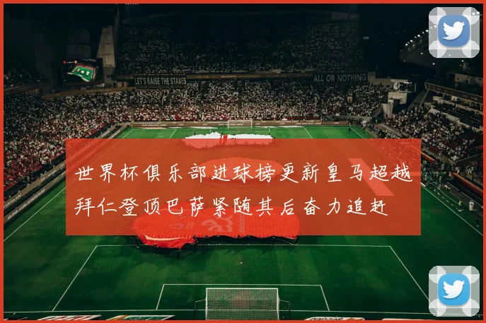 世界杯俱乐部进球榜更新皇马超越拜仁登顶巴萨紧随其后奋力追赶